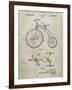 PP1114-Sandstone Tricycle Patent Poster-Cole Borders-Framed Giclee Print