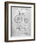 PP1114-Slate Tricycle Patent Poster-Cole Borders-Framed Giclee Print