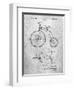 PP1114-Slate Tricycle Patent Poster-Cole Borders-Framed Giclee Print