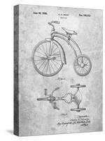 PP1114-Slate Tricycle Patent Poster-Cole Borders-Stretched Canvas