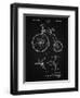 PP1114-Vintage Black Tricycle Patent Poster-Cole Borders-Framed Giclee Print