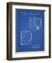PP1115-Blueprint Tube Television Patent Poster-Cole Borders-Framed Giclee Print