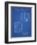 PP1115-Blueprint Tube Television Patent Poster-Cole Borders-Framed Giclee Print