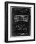 PP1116-Black Grunge Turret Drive System Patent Poster-Cole Borders-Framed Premium Giclee Print