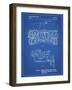 PP1116-Blueprint Turret Drive System Patent Poster-Cole Borders-Framed Giclee Print