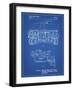 PP1116-Blueprint Turret Drive System Patent Poster-Cole Borders-Framed Giclee Print