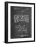 PP1116-Chalkboard Turret Drive System Patent Poster-Cole Borders-Framed Giclee Print