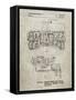 PP1116-Sandstone Turret Drive System Patent Poster-Cole Borders-Framed Stretched Canvas