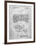 PP1116-Slate Turret Drive System Patent Poster-Cole Borders-Framed Giclee Print