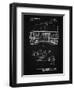 PP1116-Vintage Black Turret Drive System Patent Poster-Cole Borders-Framed Premium Giclee Print