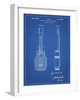 PP1117-Blueprint Ukulele Patent Poster-Cole Borders-Framed Giclee Print