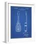 PP1117-Blueprint Ukulele Patent Poster-Cole Borders-Framed Giclee Print