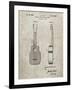 PP1117-Sandstone Ukulele Patent Poster-Cole Borders-Framed Giclee Print