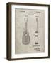 PP1117-Sandstone Ukulele Patent Poster-Cole Borders-Framed Giclee Print