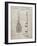 PP1117-Sandstone Ukulele Patent Poster-Cole Borders-Framed Giclee Print
