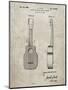 PP1117-Sandstone Ukulele Patent Poster-Cole Borders-Mounted Premium Giclee Print
