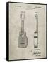 PP1117-Sandstone Ukulele Patent Poster-Cole Borders-Framed Stretched Canvas
