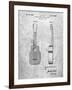 PP1117-Slate Ukulele Patent Poster-Cole Borders-Framed Giclee Print