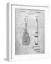 PP1117-Slate Ukulele Patent Poster-Cole Borders-Framed Giclee Print