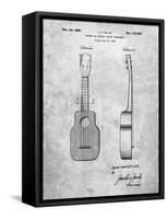 PP1117-Slate Ukulele Patent Poster-Cole Borders-Framed Stretched Canvas