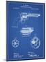 PP1119-Blueprint US Firearms Single Action Army Revolver Patent Poster-Cole Borders-Mounted Giclee Print