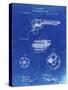 PP1119-Faded Blueprint US Firearms Single Action Army Revolver Patent Poster-Cole Borders-Stretched Canvas