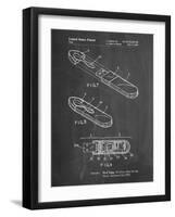 PP1120-Chalkboard USB Flash Drive Patent Poster-Cole Borders-Framed Giclee Print