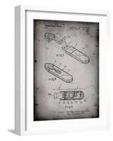 PP1120-Faded Grey USB Flash Drive Patent Poster-Cole Borders-Framed Giclee Print