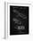 PP1120-Vintage Black USB Flash Drive Patent Poster-Cole Borders-Framed Giclee Print