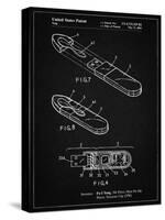PP1120-Vintage Black USB Flash Drive Patent Poster-Cole Borders-Stretched Canvas