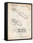 PP1120-Vintage Parchment USB Flash Drive Patent Poster-Cole Borders-Framed Stretched Canvas