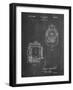 PP1123-Chalkboard Vintage Movie Set Light Patent Poster-Cole Borders-Framed Giclee Print