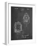 PP1123-Chalkboard Vintage Movie Set Light Patent Poster-Cole Borders-Framed Giclee Print