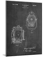 PP1123-Chalkboard Vintage Movie Set Light Patent Poster-Cole Borders-Mounted Giclee Print