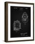 PP1123-Vintage Black Vintage Movie Set Light Patent Poster-Cole Borders-Framed Premium Giclee Print