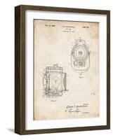 PP1123-Vintage Parchment Vintage Movie Set Light Patent Poster-Cole Borders-Framed Giclee Print