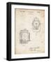 PP1123-Vintage Parchment Vintage Movie Set Light Patent Poster-Cole Borders-Framed Giclee Print