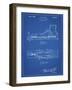 PP1124-Blueprint Vintage Ski's Patent Poster-Cole Borders-Framed Giclee Print