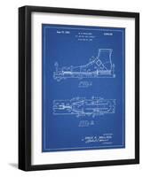 PP1124-Blueprint Vintage Ski's Patent Poster-Cole Borders-Framed Giclee Print