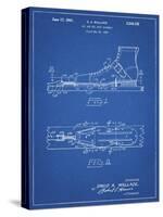 PP1124-Blueprint Vintage Ski's Patent Poster-Cole Borders-Stretched Canvas