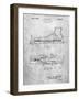 PP1124-Slate Vintage Ski's Patent Poster-Cole Borders-Framed Giclee Print