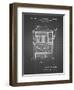 PP1125-Black Grid Vintage Slot Machine 1932 Patent Poster-Cole Borders-Framed Premium Giclee Print