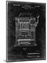 PP1125-Black Grunge Vintage Slot Machine 1932 Patent Poster-Cole Borders-Mounted Premium Giclee Print