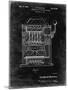 PP1125-Black Grunge Vintage Slot Machine 1932 Patent Poster-Cole Borders-Mounted Giclee Print