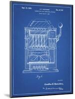 PP1125-Blueprint Vintage Slot Machine 1932 Patent Poster-Cole Borders-Mounted Giclee Print