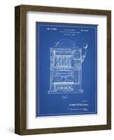 PP1125-Blueprint Vintage Slot Machine 1932 Patent Poster-Cole Borders-Framed Premium Giclee Print