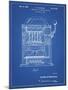 PP1125-Blueprint Vintage Slot Machine 1932 Patent Poster-Cole Borders-Mounted Giclee Print