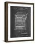 PP1125-Chalkboard Vintage Slot Machine 1932 Patent Poster-Cole Borders-Framed Giclee Print