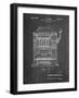 PP1125-Chalkboard Vintage Slot Machine 1932 Patent Poster-Cole Borders-Framed Giclee Print