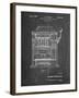 PP1125-Chalkboard Vintage Slot Machine 1932 Patent Poster-Cole Borders-Framed Giclee Print